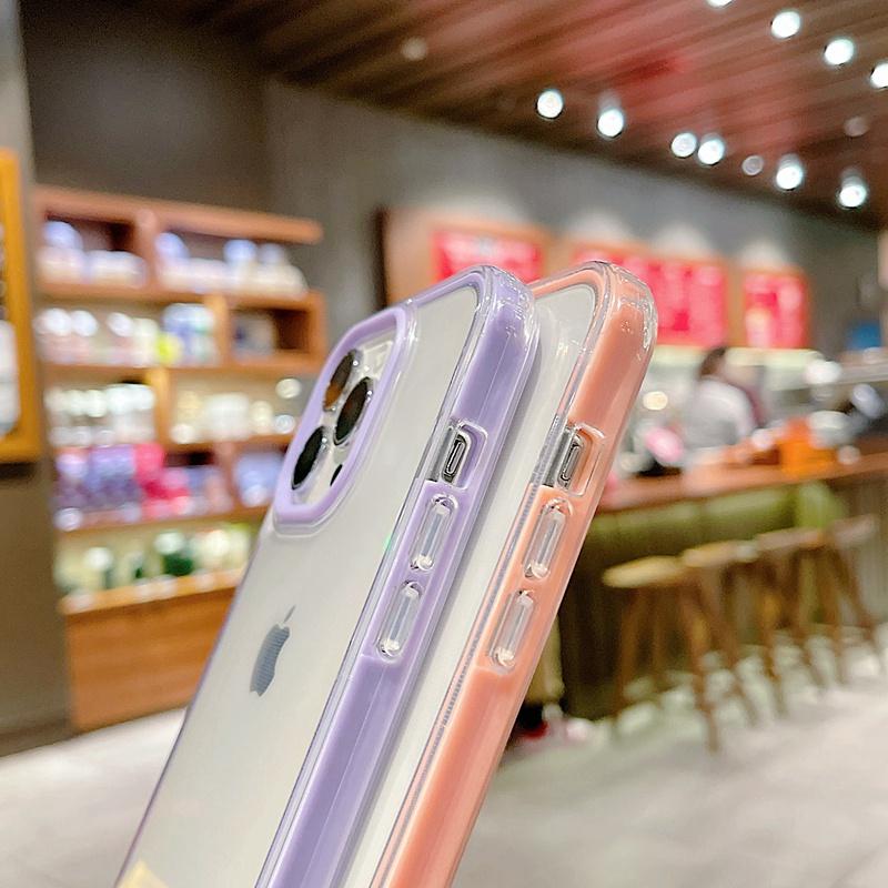 簡約透明斜跨 斜背掛繩 防摔殼 保護殼 適用 蘋果 iPhone 14 13 12 11 pro max i14 手機殼-細節圖9