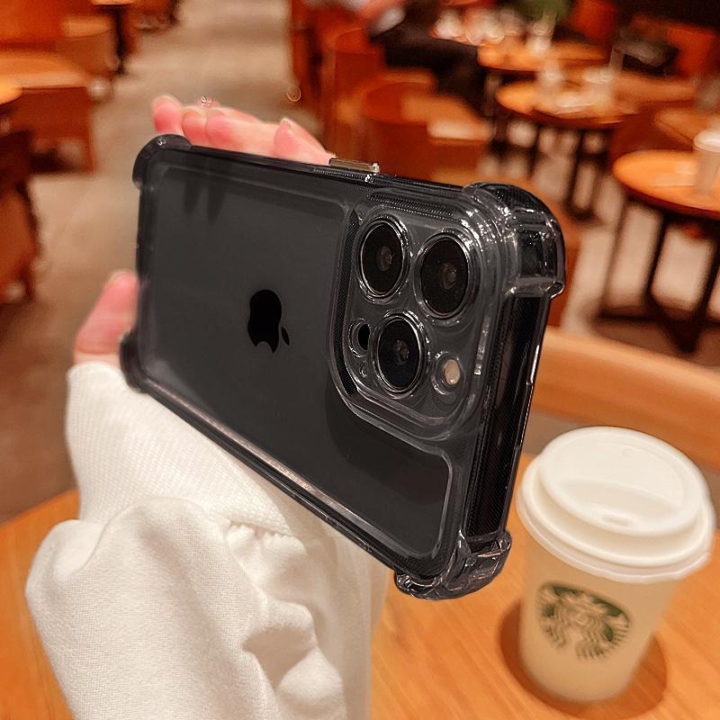四角防摔氣囊 太空殼 防摔殼 手機殼 保護殼 適用於 蘋果 iPhone 14 13 12 11 pro max i14-細節圖7