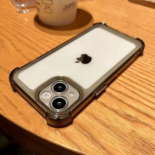 適用於蘋果14 13Promax透明防摔手機殼iPhone11 12Pro四角全包透明-細節圖3