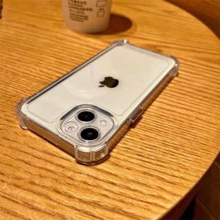 適用於蘋果14 13Promax透明防摔手機殼iPhone11 12Pro四角全包透明-細節圖5