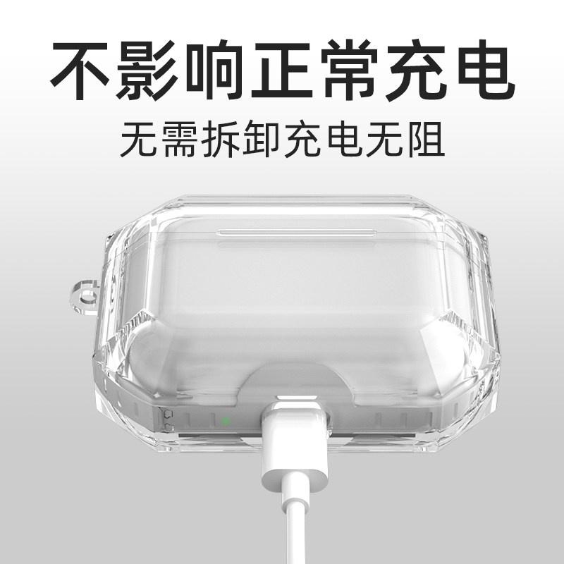 冰川裝甲AirPods保護套airpods3保護殼 airpods pro 蘋果耳機airpods2耳機套 耳機殼 2代-細節圖3