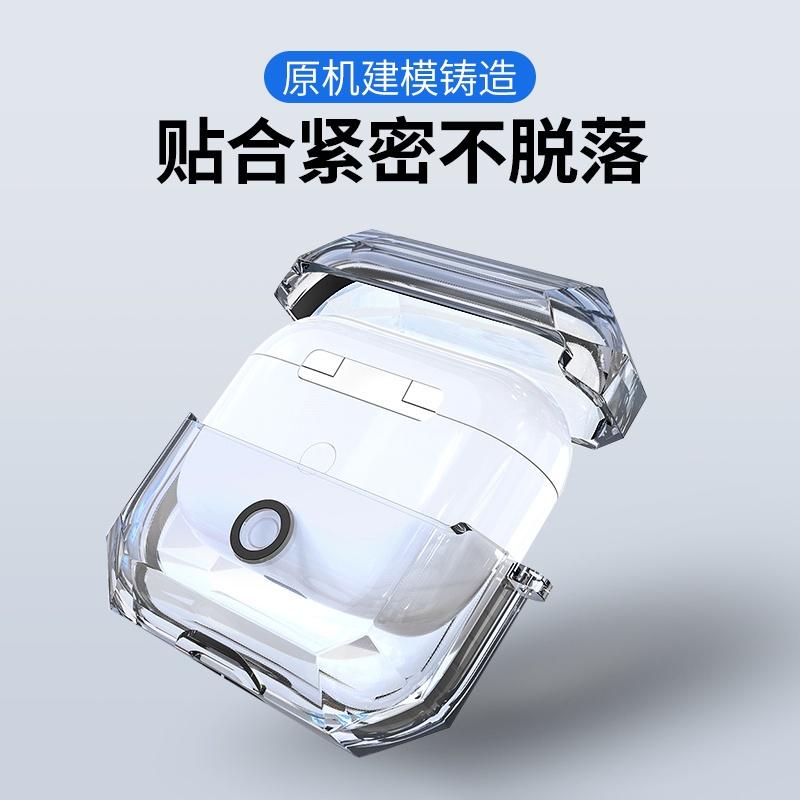 冰川裝甲AirPods保護套airpods3保護殼 airpods pro 蘋果耳機airpods2耳機套 耳機殼 2代-細節圖5