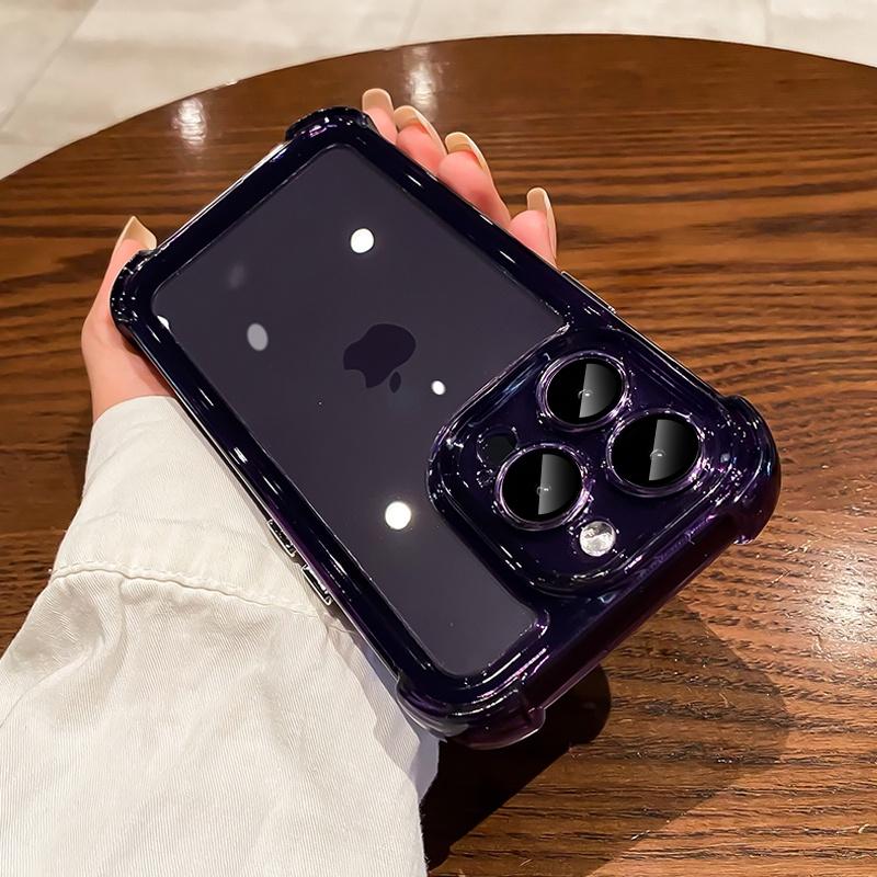 加厚 冰晶盾 iphone 14 13 11 14 pro max 鎧甲四角防摔手機殼 i11 i12 i14 保護殼L-細節圖7