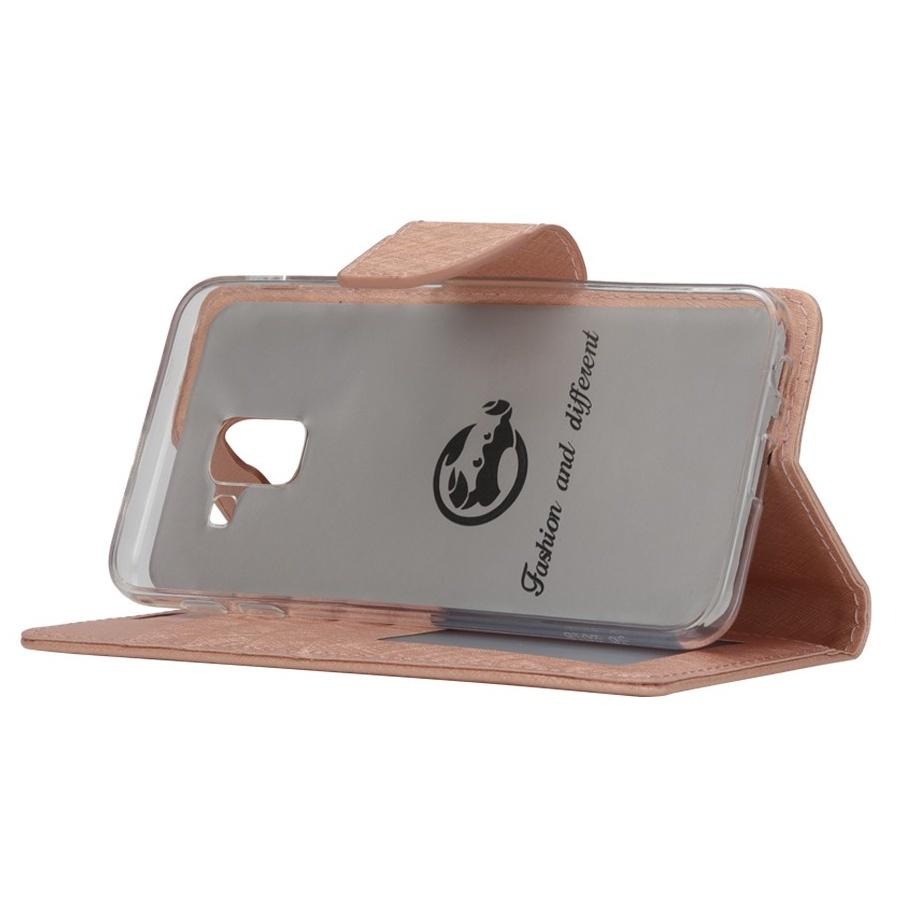 bk 炫色月詩皮套適用 SONY XZ2 PREMIUM/XZPREMIUM 手機皮套 插卡皮套 反磁扣皮套-細節圖6