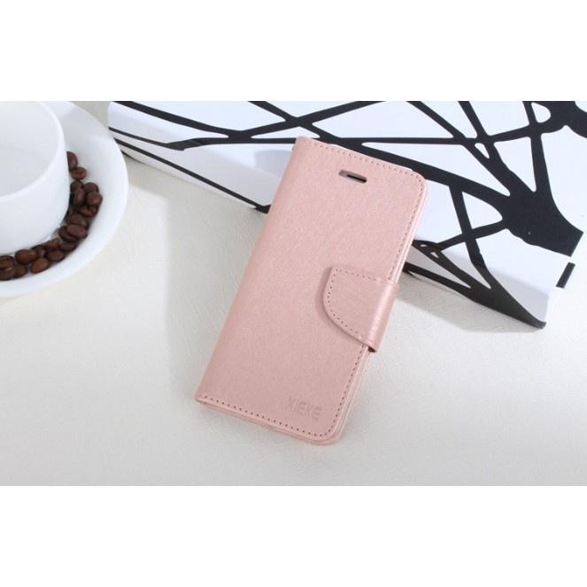 bk 月詩側翻皮套 適用iPhone 6 i6s i6plus i6splus 蠶絲紋皮套 可立式 可插卡皮套-細節圖4