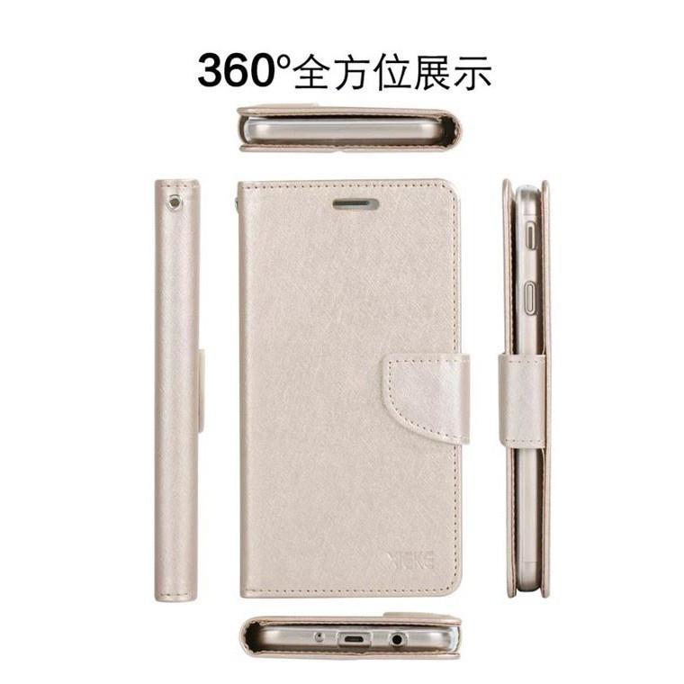 bk 月詩側翻可插卡手機皮套 三星 A20/A30/A30s/A31/A50/A70/A80 蠶絲側翻皮套-細節圖2