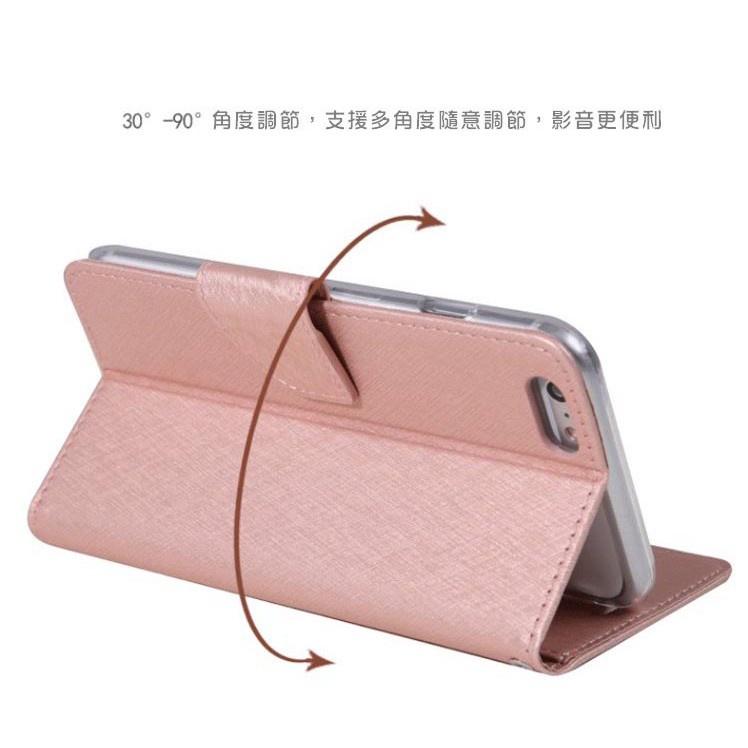 bk 月詩側翻可插卡手機皮套 三星 A20/A30/A30s/A31/A50/A70/A80 蠶絲側翻皮套-細節圖4