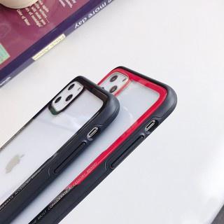 BK 簡約玻璃手機殼 適用iPhone 12 11 13 Pro Max X XR I8 7 Plus-細節圖6