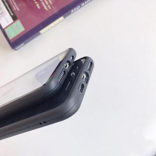 BK 簡約玻璃手機殼 適用iPhone 12 11 13 Pro Max X XR I8 7 Plus-細節圖7
