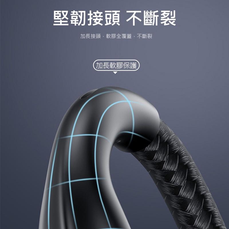 1 jBaseus倍思水平線蘋果iPhone手機充電線 2.4A快充線蘋果傳輸線 iPhone快充線 尼龍編織線Ligh-細節圖7