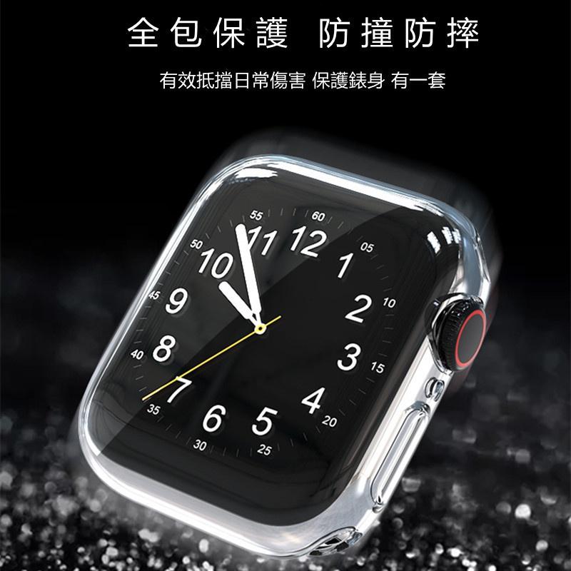 bk 新品7代蘋果手錶保護殼 iwatch7代 軟殼 超薄透明全包保護套 適用 apple watch 蘋果手錶 配件-細節圖2