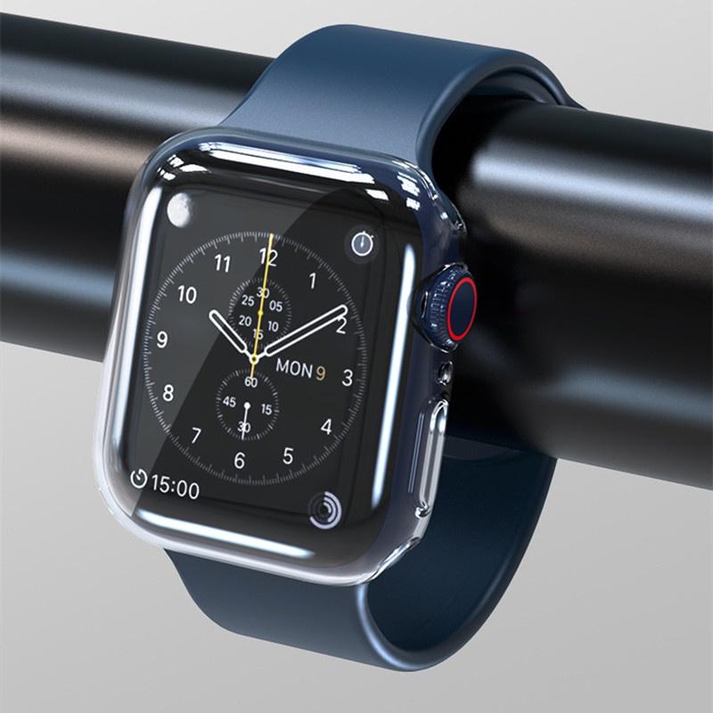 bk 新品7代蘋果手錶保護殼 iwatch7代 軟殼 超薄透明全包保護套 適用 apple watch 蘋果手錶 配件-細節圖3