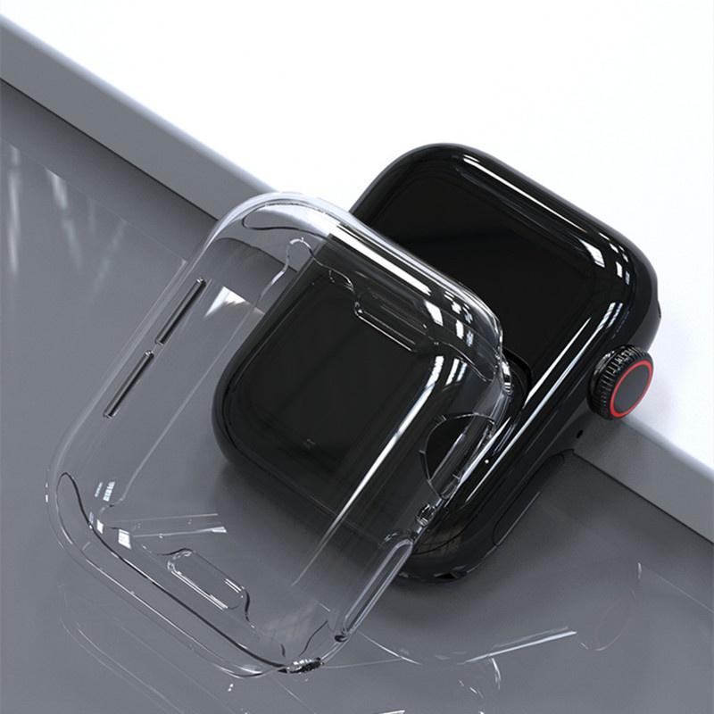 bk 新品7代蘋果手錶保護殼 iwatch7代 軟殼 超薄透明全包保護套 適用 apple watch 蘋果手錶 配件-細節圖8