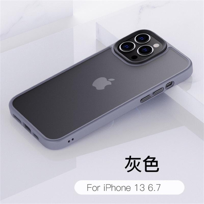 iPhone 13 防摔手機殼 磨砂 防指紋 防摔 蘋果13 Pro Pro max全包保護套 鏡頭保護 i13手機殼-細節圖9