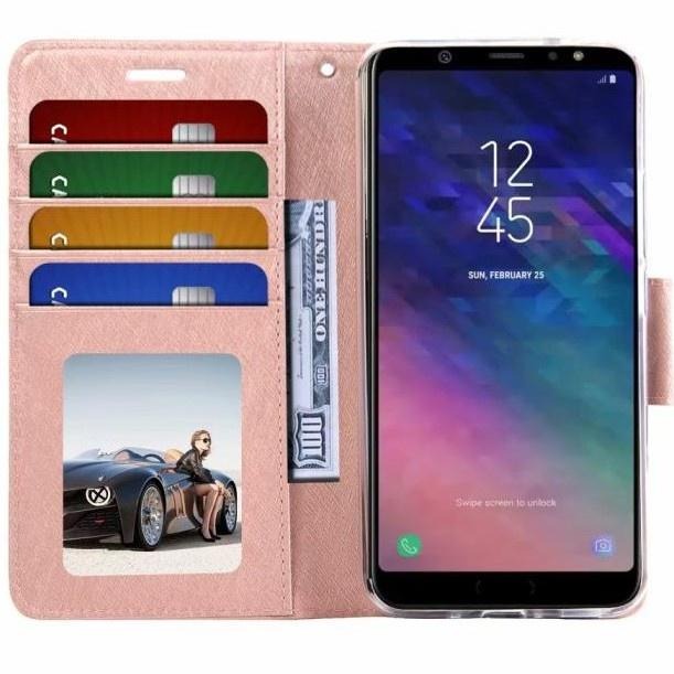 bk 炫色月詩皮套 適用 HTC DESIRE20PRO 手機皮套 磁扣皮套 插卡皮套 翻蓋皮套 掀蓋皮套 磁吸翻蓋皮套-細節圖4