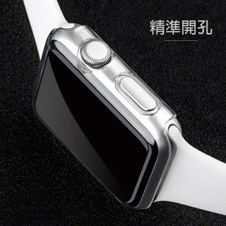 bk 全包透明保護套 適用於Apple Watch SE 6 5 4 3代 蘋果手錶超薄保護殼 無需貼膜 觸碰靈敏-細節圖6
