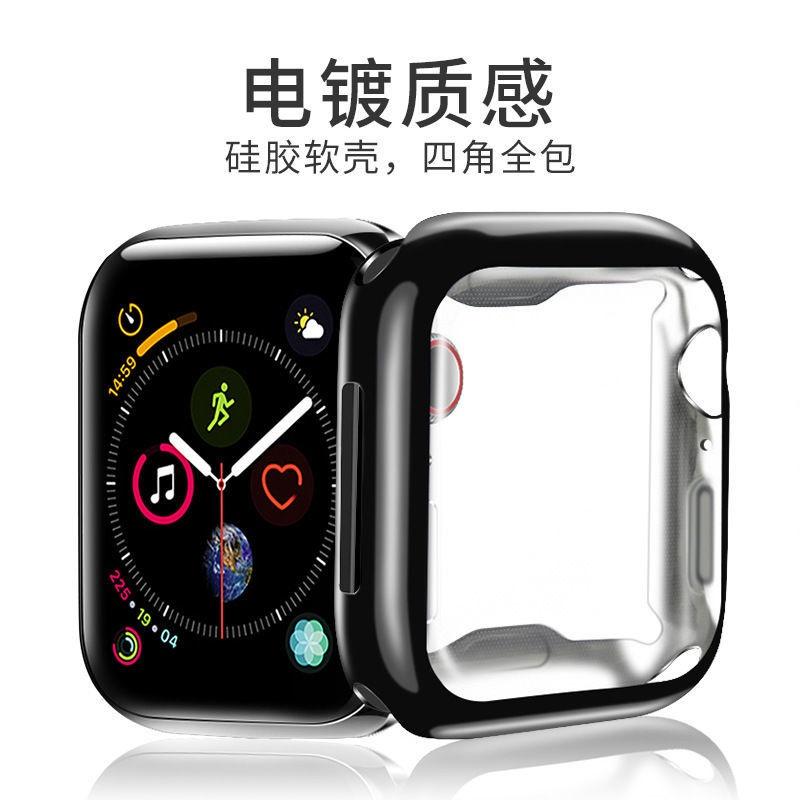 bk 蘋果手錶保護殼 適用於 Apple Watch 7 SE 6 5 透明錶殼 iwatch 41 42 45mm-細節圖4