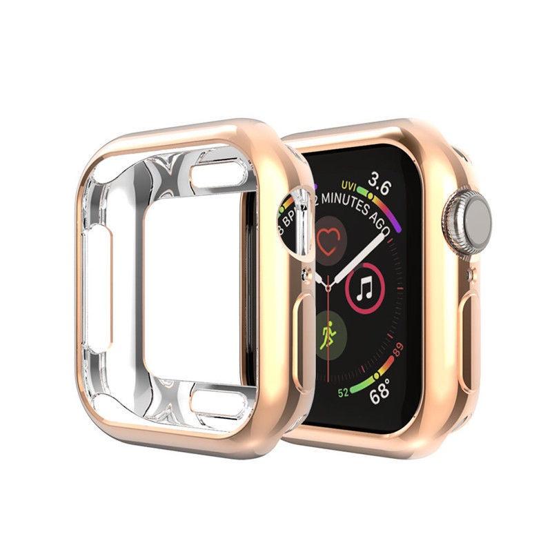 bk 蘋果手錶保護殼 適用於 Apple Watch 7 SE 6 5 透明錶殼 iwatch 41 42 45mm-細節圖5