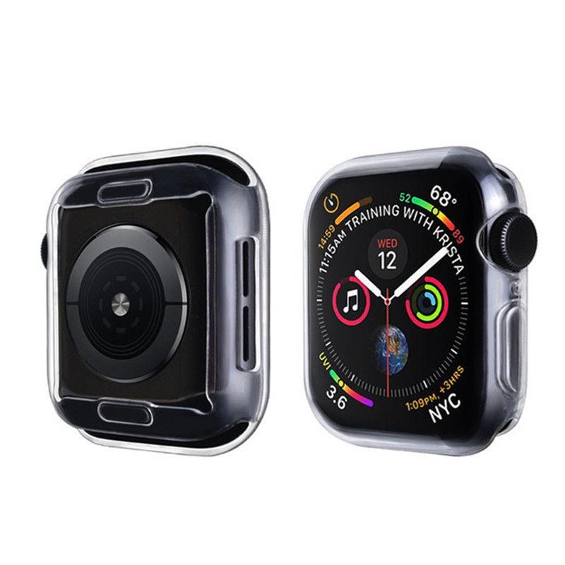 bk 蘋果手錶保護殼 適用於 Apple Watch 7 SE 6 5 透明錶殼 iwatch 41 42 45mm-細節圖7