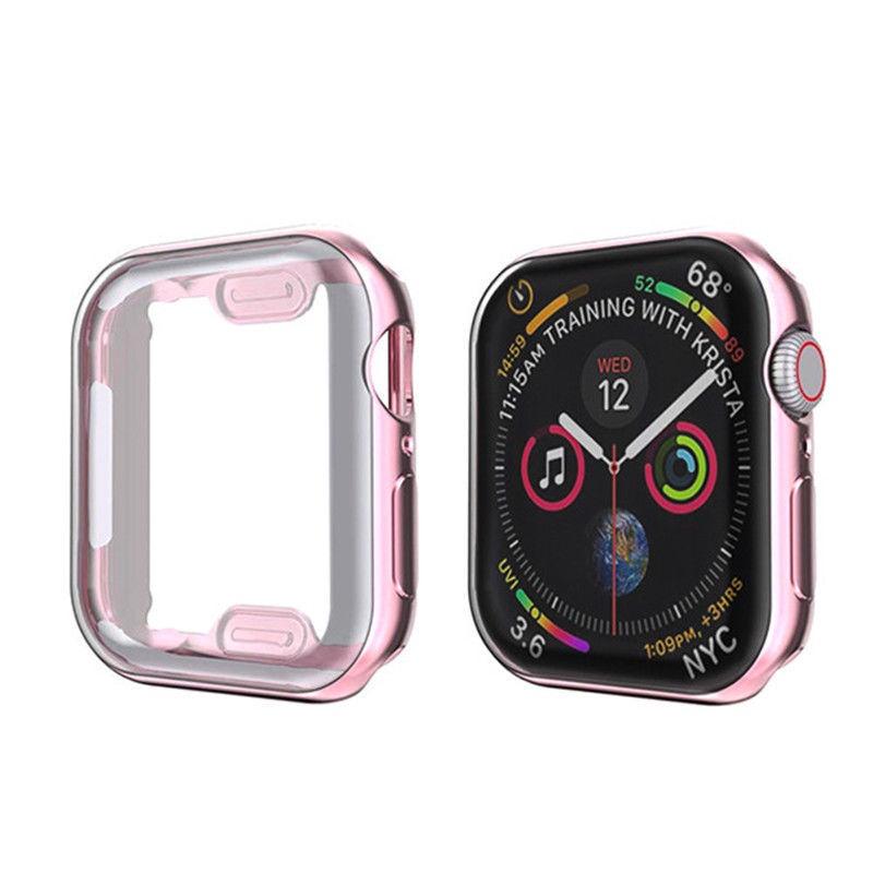 bk 蘋果手錶保護殼 適用於 Apple Watch 7 SE 6 5 透明錶殼 iwatch 41 42 45mm-細節圖8