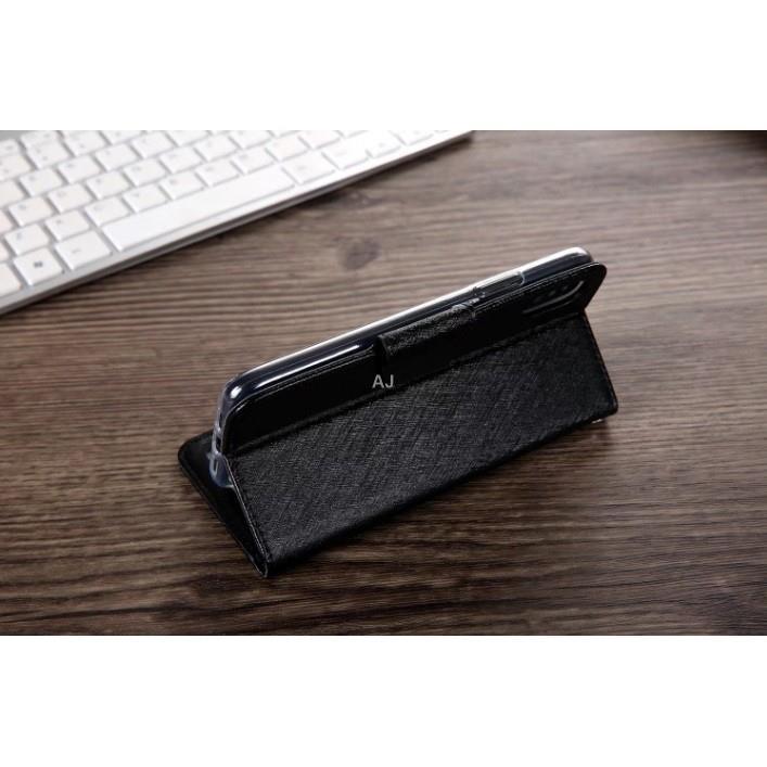 bk 月詩蠶絲紋皮套 適用三星 Note5 Note8 Note9 插卡皮套 全包式皮套 手機皮套 可立式皮套 掀蓋式-細節圖3