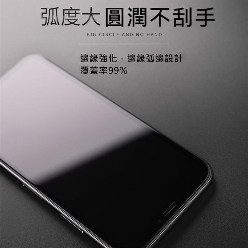 滿版玻璃保護貼適用iPhone 12 PRO/11 Pro MAX/Xs Max/XR/i6/i7/i8 霧面高清防偷窺-細節圖6