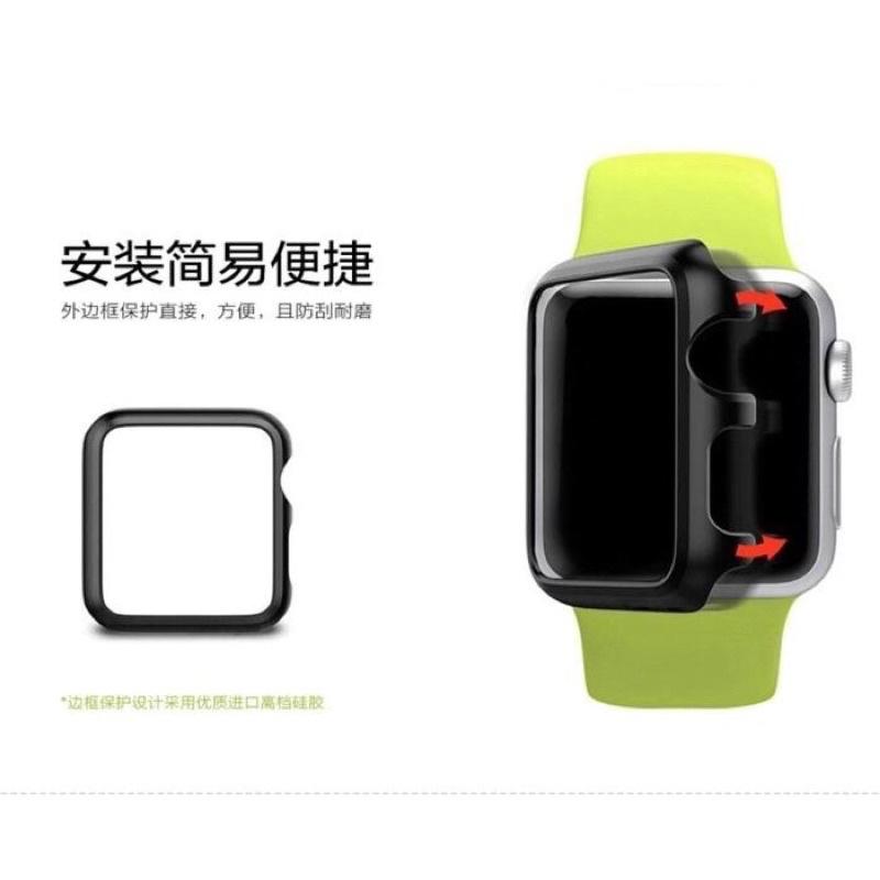 新款 蘋果手錶鋁合金 保護框 適用Apple watch6 5 4 2/3代 Apple watch 金屬保護殼 錶殼-細節圖5