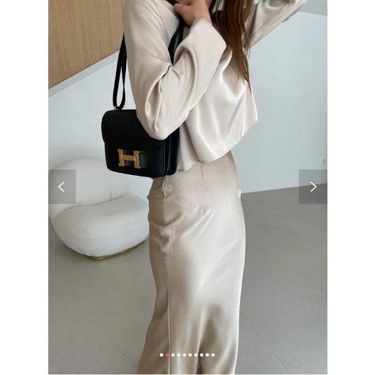 NaNa LuLu韓國連線 日本連線 韓國製特價微光澤貴婦等級套裝 出清現貨兩套: 香檳S*1, 質感灰M*1-細節圖3