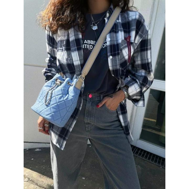 NaNa LuLu 韓國連線 現貨特價-超級稀有的灰色牛仔褲M號-細節圖4