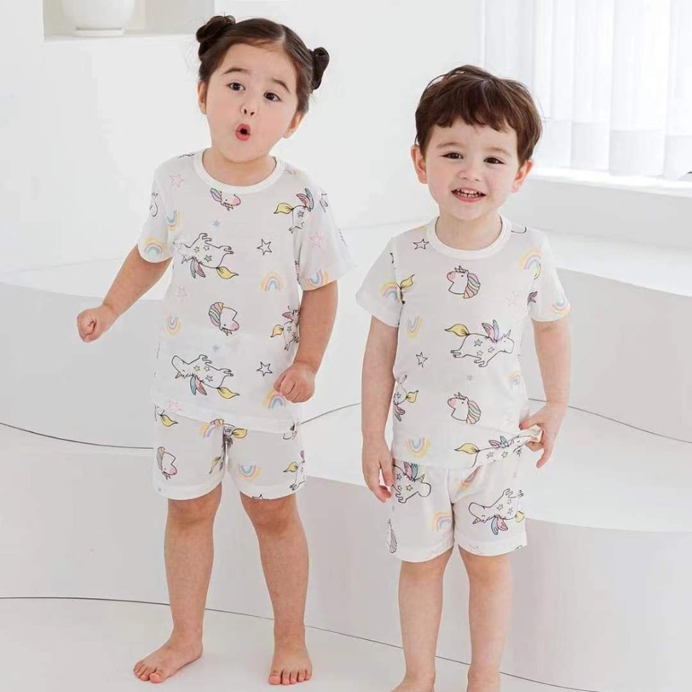 韓國製TTASOM 新款男女童居家服set 莫代爾棉 現貨-細節圖2