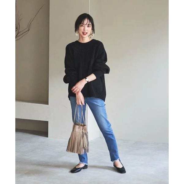 （預購）日本代購🇯🇵日牌Coen 復古經典麻花圓領厚針織-細節圖4