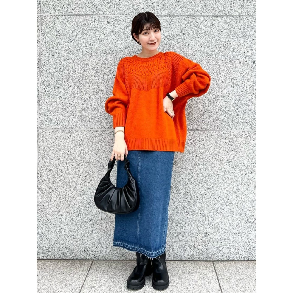 （預購）日本代購🇯🇵日牌Coen 復古經典麻花圓領厚針織-細節圖8