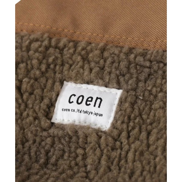 （預購）日本代購🇯🇵日牌Coen 尼龍毛呢束口小包-細節圖9
