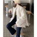 （預購）日本代購🇯🇵 日牌 JAVA 男生女 防風尼龍側拉鏈無領輕量夾棉外套-規格圖11