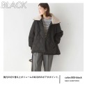 （預購）日本代購🇯🇵 日牌 OMNES毛呢大翻領絎縫夾克-規格圖11