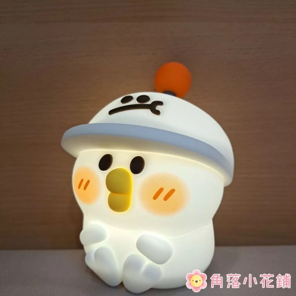 【預購】小鸚鵡BEBE搖桿帽拍拍燈 柔光可愛小夜燈 送禮用 女生禮物 閨密送禮 小鸚鵡BEBE 交換禮物 小鳥鸚鵡夜燈-細節圖9
