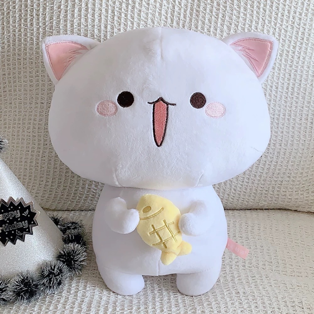 【預購】蜜桃貓趴趴款公仔娃娃 蜜桃貓周邊 Mitao Cat 蜜桃貓娃娃 趴趴貓 情侶生日禮物 女生禮物 情人節-規格圖5