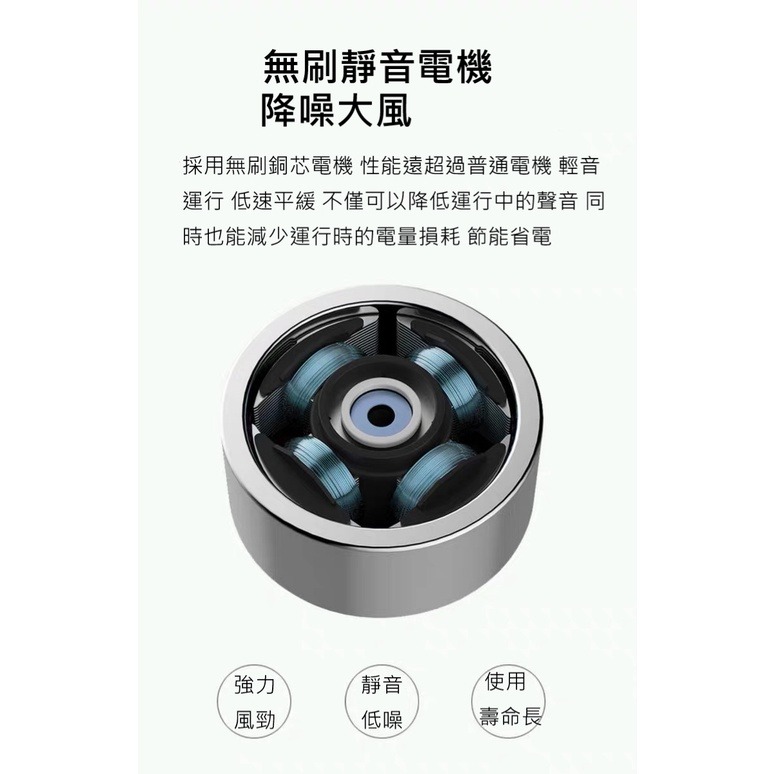 復古手持風扇 桌面風扇 小巧靜音便攜 充電式-細節圖3