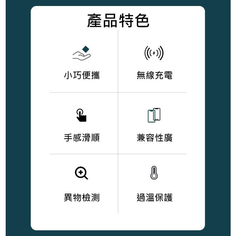 15W極簡無線充電盤 iphone無線充電器 無線充電板 無線充電盤-細節圖7