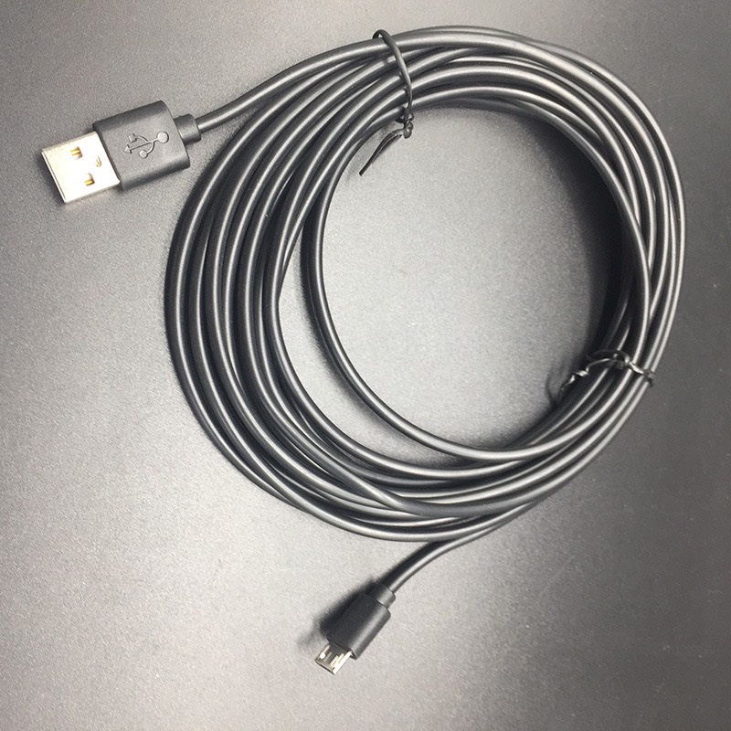 超長充電線 5米 7米 10米micro USB Type-C充電線 安卓，攝像頭 監控器 行車記錄 Micro usb-細節圖4