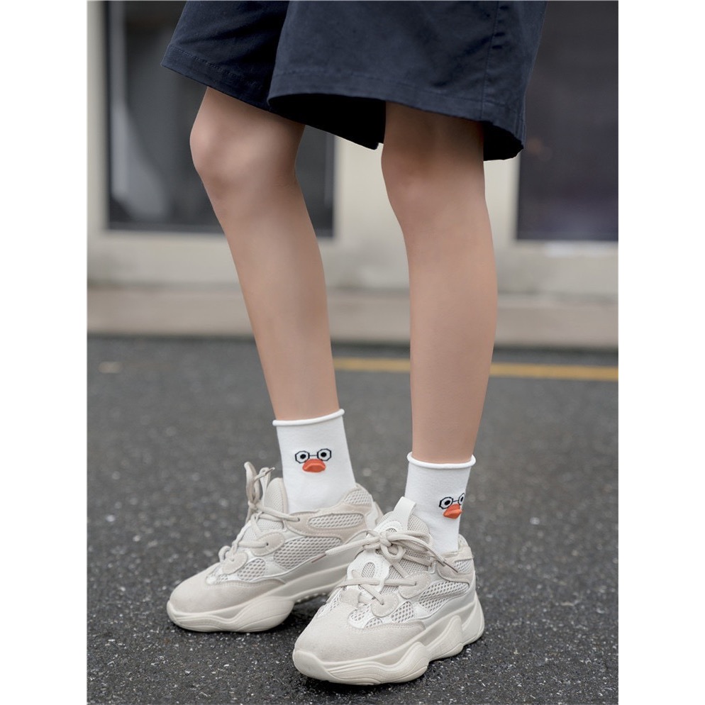 憤怒鳥 中筒襪 可愛少女襪-細節圖3