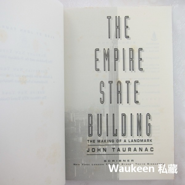 紐約帝國大廈 地標建造史 The Empire State Building 約翰陶凡納克 John Tauvanac-細節圖2