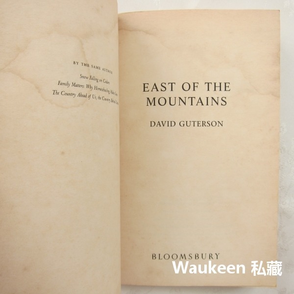 捍衛重生電影原著 East of the Mountains 大衛古特森 David Guterson 愛在冰雪紛飛時作-細節圖2