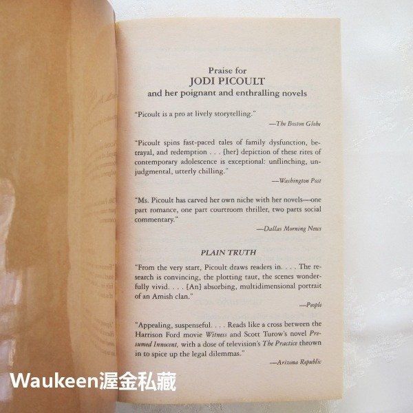 完全真相 Plain Truth 茱迪皮考特 Jodi Picoult 第十層地獄作者 阿米緒 美國賓夕法尼亞州 當代小-細節圖3