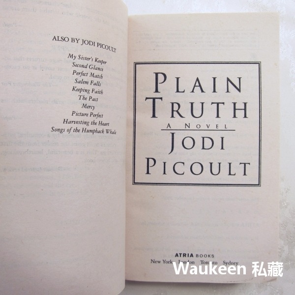 完全真相 Plain Truth 茱迪皮考特 Jodi Picoult 第十層地獄作者 阿米緒 美國賓夕法尼亞州 當代小-細節圖4