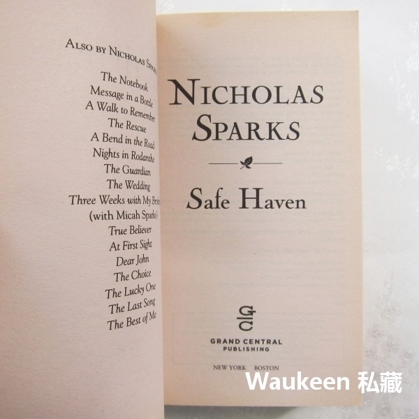 愛情避風港電影封面版 Safe Haven Movie Tie-In 尼可拉斯史派克 Nicholas Sparks-細節圖6