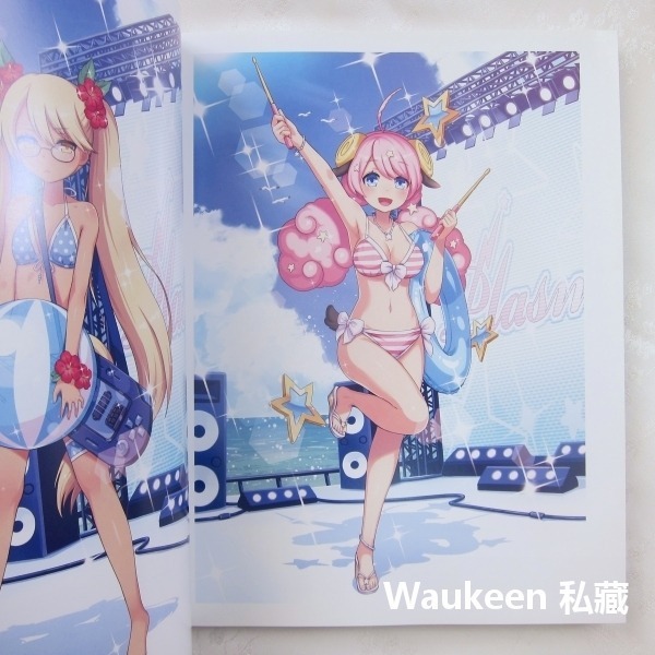 搖滾少女設定集動畫限量版 SHOW BY ROCK OFFICIAL ART BOOK Limited Edition-細節圖6