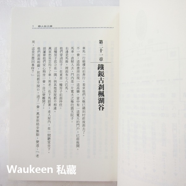 人在江湖【全】 司馬翎 武俠小說 吳樓居士 天心月 萬象圖書 國產小說-細節圖8