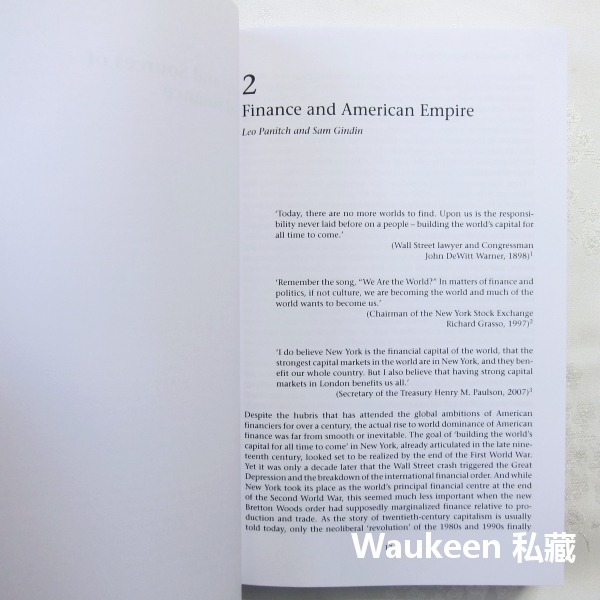 美帝國與環球金融政治經濟學 American Empire and the Political Economy of G-細節圖6