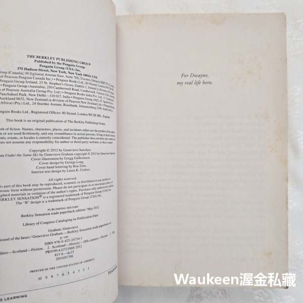 心聲 Sound of the Heart 珍妮芙葛拉漢 Genevieve Graham 同一個天空下作者 歷史言情-細節圖3